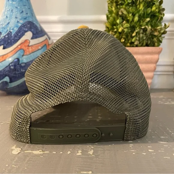 RARE Masters Tournament Trucker Hat - Augusta National Golf Logo, Yellow/Gray - Picture 4 of 10